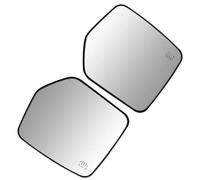 Heating Side Door Wing Rear View Mirror Glass Left Driver Right Passenger Side For Jeep For Compass For Patriot 2007-2017 KLAUER(1 Pair)