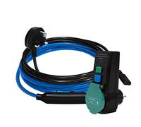 Heating Tapes 25m with Supply Cable and Earthing Contact Plug + Earth Leakage Circuit Breaker Set | use The Heating Tape as a Protective Suit for The Pipes