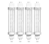 HeatingLux 200W Food Gantry Heat Lamp, Jacketed Food Lamp, 118mm R7s Food Heat Lamp Bulb, Halogen Catering Lights, Heat lamp Bulb for Buffets, Canteen, Kitchen, School
