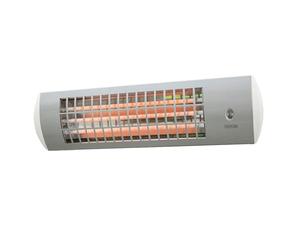 Heatlab 1.8kW Quartz Bulb Wall Mounted Patio Heater with Three Settings in White