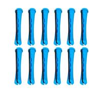 Heatless Curlers - 12X Curlers For Long Hair With Rubber Bands - Portable Heatless Styler Tool For Women Night Use At Home And Travel