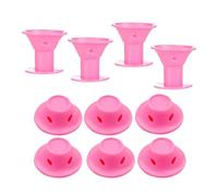 Heatless Curlers for Long Hair - 10pcs Overnight Curling Rods | Soft Sleeping Curling Tools for Women & Girls No Heat Hairs Styling Rollers, Natural Curls and Wavy Hairstyles