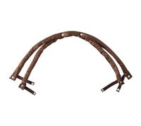 Heatless Curlers for Women 2Pcs/Set No-Damage Stuffed Heatless Curls Overnight with Snap Button Long Size Elastic Satin Hair Curlers to Sleep In for Thin and Thick Hair ..