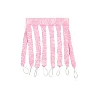 Heatless Curlers,Hair Curler Curling Set Velcro Rollers Octopus Headband No Heat Curls Rod Satin Overnight Band Curlings Ribbon Soft Sleeping Lazy Pillow Roller Styling Tools Pink,for Long Hairs DIY