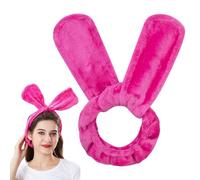 Heatless Curlers - No Heat Curler Headband | Heatless Curling Rod Headband | 102x9x0.5cm Bunny Ear Heatless Curler, Flannel + Iron Wire Sleeping Curls Hair Rollers, Overnight Hair Wrap Curls Styling