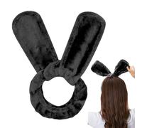 Heatless Curlers - No Heat Curler Headband | Heatless Curling Rod Headband | 102x9x0.5cm Bunny Ear Heatless Curler, Flannel + Iron Wire Sleeping Curls Hair Rollers, Overnight Hair Wrap Curls Styling