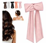 Heatless Curling Headband for Women - 2-in-1 Overnight Curls Headband with Flexible Wire, No Heat Damage Hair Styling Tool for Long & Medium Hair, Sleep-In Curler for Gym, Travel & Daily Use，A