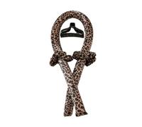 Heatless Curling Rod Headband - No Heat Silk Curls Ribbon Hair Rollers for Effortless Hair Styling(D)