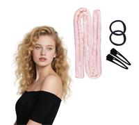 Heatless Curling Rod Headband, Thin No Heat Curls Overnight Soft Comfortable Sleep Silk Curlers for Long and Short Hair, Adjustable Wave DIY Styling Hair