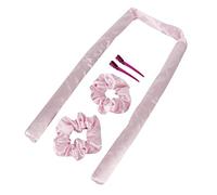 Heatless Curling Rod Headpiece Lazy Curler Set Hair Sleep Curls Silk Ribbon Soft Hair Tool