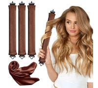 Heatless Curling Rods - Big Wave Hair Curlers, Sleep-Friendly Curling Rollers with Scarf Set, Hair Styling Tool Kit