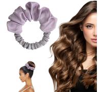 Heatless Curling Scrunchies for Long and Medium Hair | Overnight Rollers and Ties for Natural Curls | Bands and Ponytail Holders
