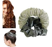 Heatless Curling Scrunchies for Women, Overnight Heatless curls Scrunchie to Sleep In, Soft Curling Scrunchie, No Heat Curls for Long Hair