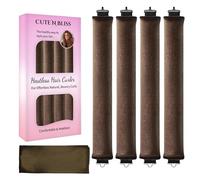 Heatless Curls Overnight Rods No Heat Hair Curlers to Sleep Jumbo Foam Hair Heatless Curling Rod Set Styling Tools Large Hair Rollers for Long Short