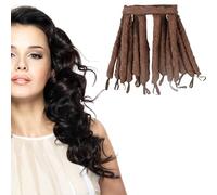 Heatless Hair Snakes, Hot Curls for Long and Short Hair - Head Mounted Sleep Curl, Iron Hair Curl Kit