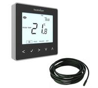 Heatmiser Neostat-E V2 Electric Floor Heating Thermostat - Black