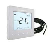 Heatmiser Neostat-E V2 Electric Floor Heating Thermostat - Silver