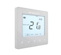 Heatmiser NeoStat V3 Smart Thermostat - (Platinum Silver) - For Wet Central Heating, Wet UFH & Hot Water Timer (Not Electric UFH) - Programmable Heating Control, NeoHub Required For App