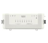 Heatmiser UH8-RF v2 8-Zone Wireless Wiring Centre, Underfloor Heating Manifold Controller, Boiler & Hot Water Outputs, DIN-Rail Mountable, Compatible with Slimline-RF v3 & neoAir v3 - EVO