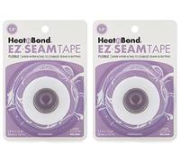 HeatnBond EZ Seam Fusible Sheer Tape for Quilt Batting and Seams, 1.5" x 15 Yards, White, 2 Pack