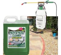 HEATON WHOLESALE 2.5L Path & Patio Cleaner With 5L Large Pressure Sprayer Ideal For Patios, Driveways & Paths