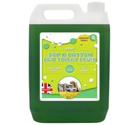 HEATON WHOLESALE 2 X 5 Litre Green Top & Bottom Chemical Toilet Cleaner Concentrated Powerful Formula