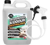 HEATON WHOLESALE 2 X 5L Deodoriser & Odour Neutraliser Unique Probiotic Formula With Trigger Hose