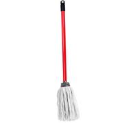 HEATON WHOLESALE 2 X Cotton Mop Head Super Absorbent Home Office & Commercial Floor Mop With Handle