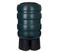 HEATON WHOLESALE 230 Litre Large Outdoor Garden Water Butt Complete With Stand, Tap & Filler Kit
