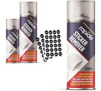 HEATON WHOLESALE 3 X Easy To Use 250Ml Sticker Remover Spray Removes Art & Crafts Labels, Tape, Gum, Price Tags