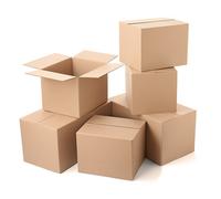 HEATON WHOLESALE 50 X 12 X 9 X 6" (305X229X152mm) Strong Secure Single Wall Cardboard Boxes Ideal For House Moving, Packing & Shipping Items