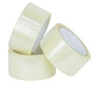HEATON WHOLESALE 72 X Super Sticky Low Noise Clear 50mm X 66M Acrylic Packaging Tape Ideal For Securing & Sealing Parcels