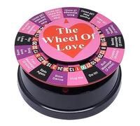 Heatop Wheel of Love Sex Game, Electric Turntable for Sexy Parties, Fun Roulette Wheel for Sex Parties Role Play self Pleasure.