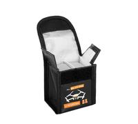 Heatproof Battery Organizers Container for Aerials Photography Equipment Flying Device Heatproof Storage Solution Battery Charging Protective Case