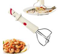 Heatproof Dish Lifter - Barbecue Camping Gear, Professional Cafeteria Implement, Restaurant Tableware Handler, Durable | Firm Grip Mechanism, Safety Device for Domestic Home Use
