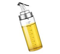 Heatproof Oil Vinegar Bottle Salad Dressings Dispenser With Spouts Transparency Kitchen Storage Solution For Liquid Borosilicate Glass Oil Bottle
