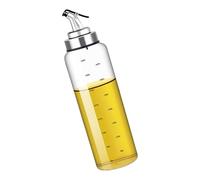 Heatproof Oil Vinegar Bottle Salad Dressings Dispenser With Spouts Transparency Kitchen Storage Solution For Liquid Borosilicate Glass Oil Bottle