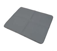 Heatproof Silicone Mat for Coffee Station Non Slip Dish Drying Board Kitchen Worktop Guard Grey 40x50cm(Grey)