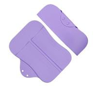 Heatproof Silicone Mats Travel Hair Tool Mats Foldable Silicone Pad Suitable For Curling Irons And Hair Straightener