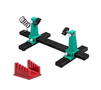 Heatproof Soldering Fixture Adjustable Clamp Ranging Stable Mounting Tool Lightweight Design for Circuit Board Repair Antislip Base Soldering Fixture with Cable Holder.
