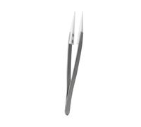 Heatproof Weldable Ceramic Precise Tweezers Nonslip Grip Stainless Steel Construction Various Size Industrial Craft Use Reverse Grip Tweezers