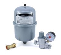 Heatrae Sadia - Expansion Vessel, Check & Pressure Reducing Valve Kit A B Alternative