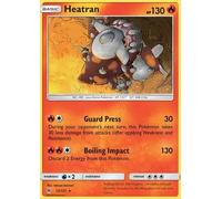 Heatran 13/131 Rare Pokemon Card (Forbidden Light) + 1x TitanCards® Toploader
