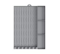 Heats Resistant Silicone Griddle Tool Mat BBQ Utensils Organizers for Outdoor Grills and Kitchen Use Kitchen Accessories Spatula Pad