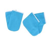 HEATSHAKING 1 Set Paraffin Therapy Supplies Wax Bath Foot Hand Covers with Protective Strap Moisturizing Glove and Foot Cover Kit for Spa Home Use