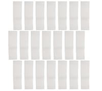 HEATSHAKING 100pcs Disposable Elastic White Headbands Non-woven Spa Hair Wraps Beauty Salon Facial Headbands Wide Hair Accessories for Skincare and Spa Use