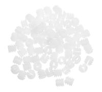 HEATSHAKING 100Pcs High Strength Nylon Connector Nuts Pre Inserted for Assembly Space Saving Design for Home DIY Renovation and Furniture Manufacturing