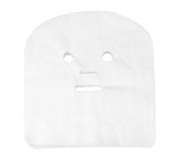 HEATSHAKING 100pcs Pre-cut Facial Gauze Pads for Skin Care Mask Sheets Lightweight Disposable Beauty Salon Facial Paper for Modeling Exfoliation and Hydrating Cream Absorption