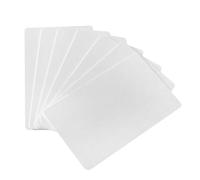 HEATSHAKING 100pcs Pvc Contact Ic Cards for Entry Access Attendance Recording Rewritable Door Security Id Cards Compatible with Elevator Systems