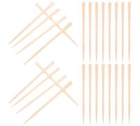 HEATSHAKING 100Pcs Single-Use Wooden Wax Applicator Sticks for Body Hair Removal, Oval-Shaped 88Mm Waxing Spatulas for Women’S Facial and Nasal Hair Waxing at Home and Spa